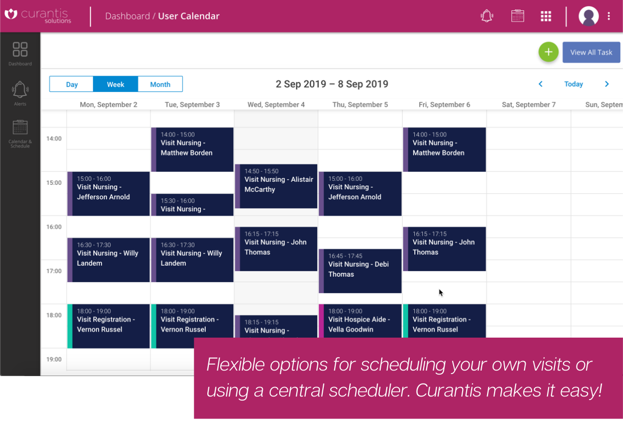 easy hospice scheduling